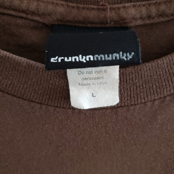 Vintage Drunknmunky Jim Kelly style tee-shirt - Picture 3 of 11